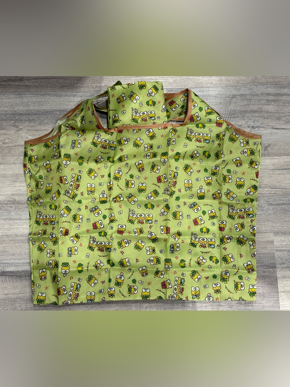 Keroppi Foldable Reusable Shopping Bag 15x20inches